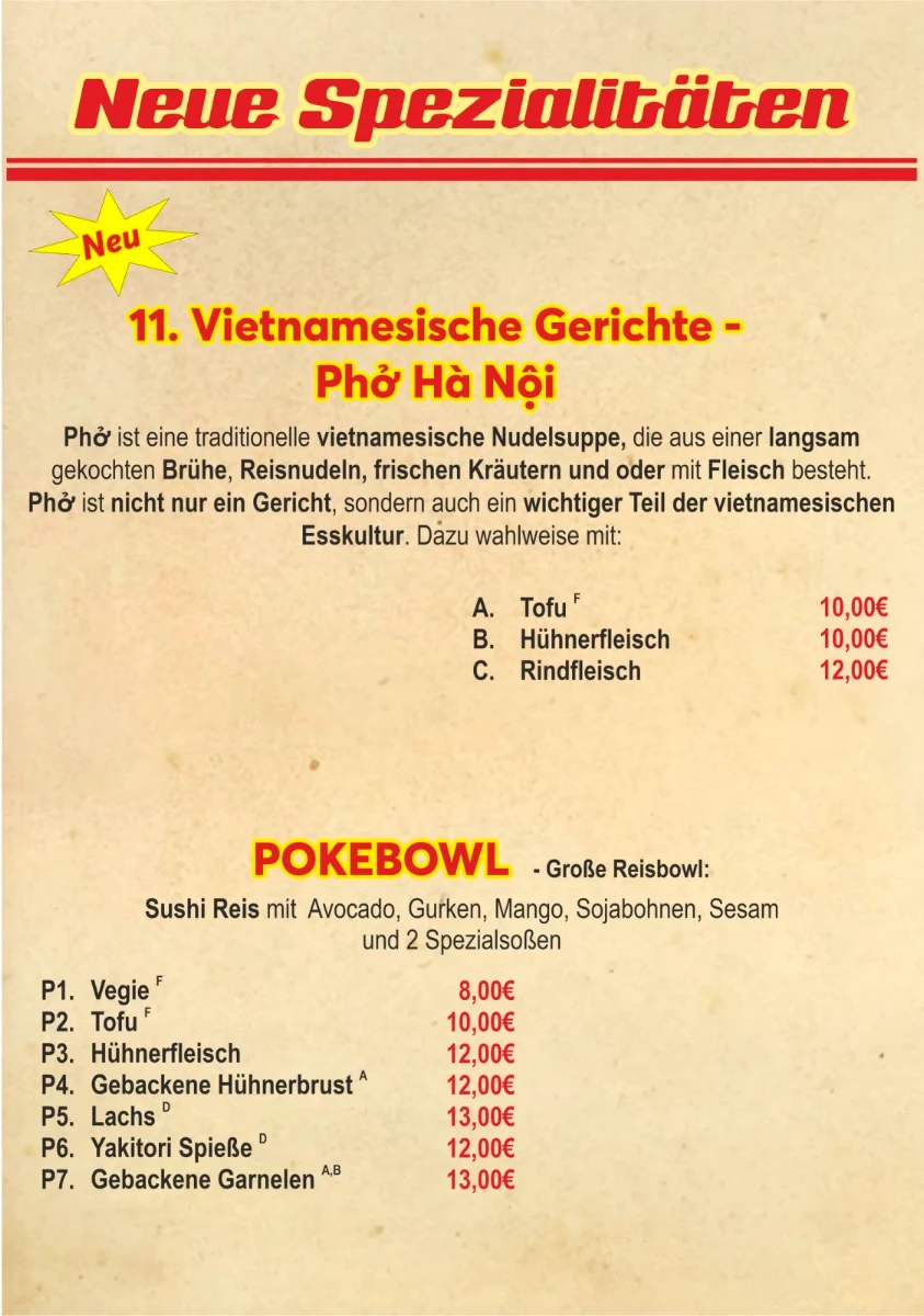 Speisekarte photo 3