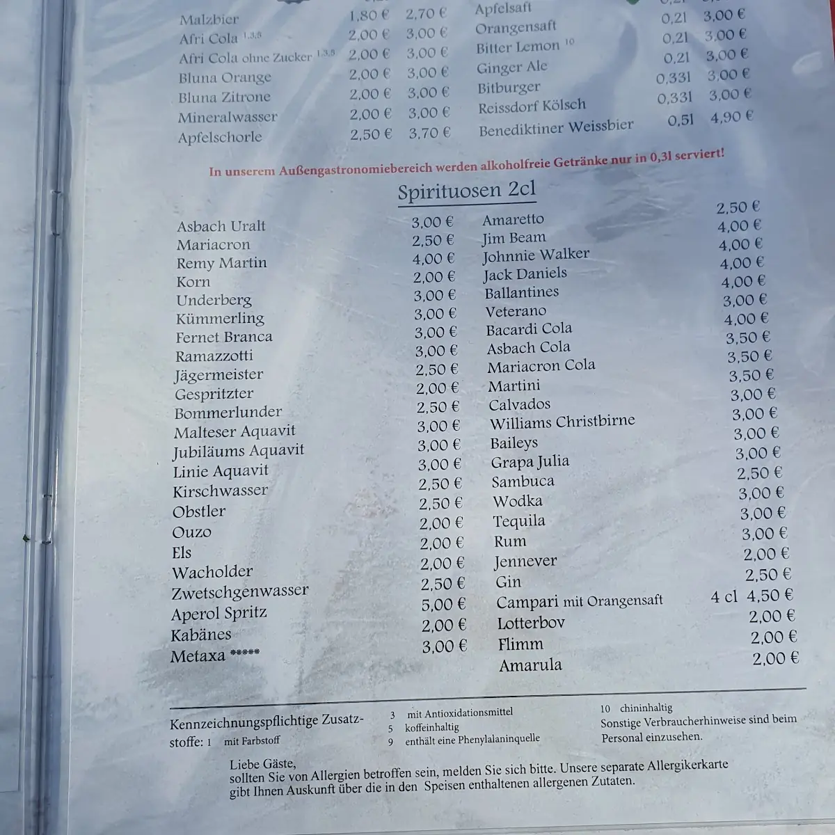 Speisekarte photo 6