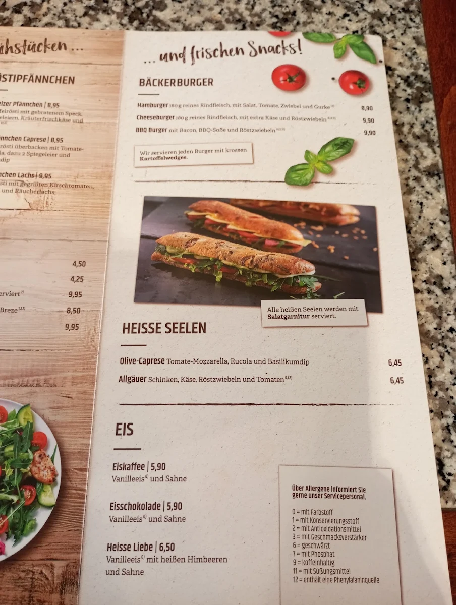 Speisekarte photo 5