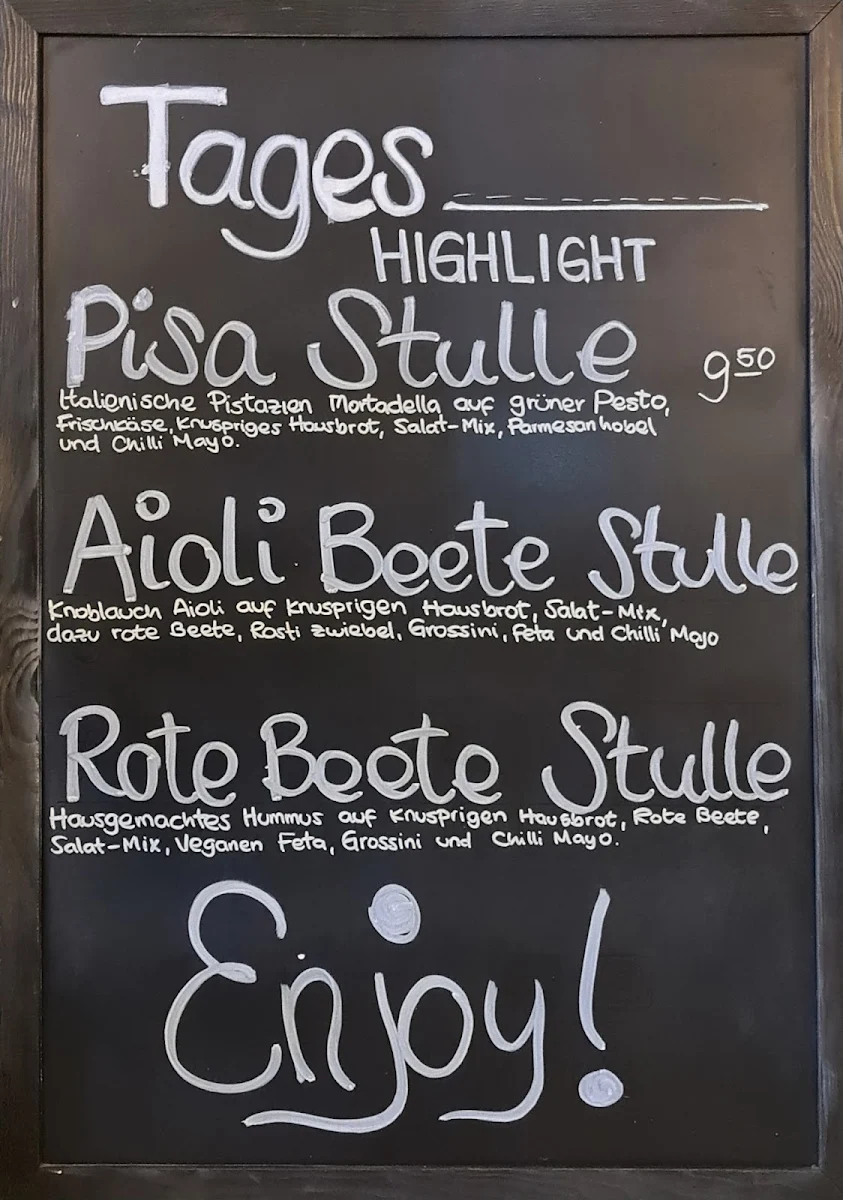Speisekarte, Mint & Things