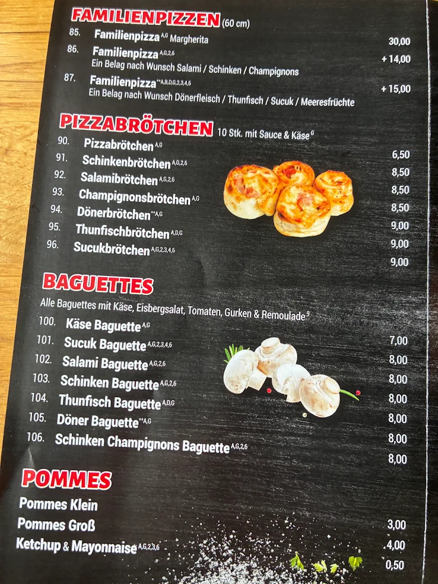 Speisekarte photo 1