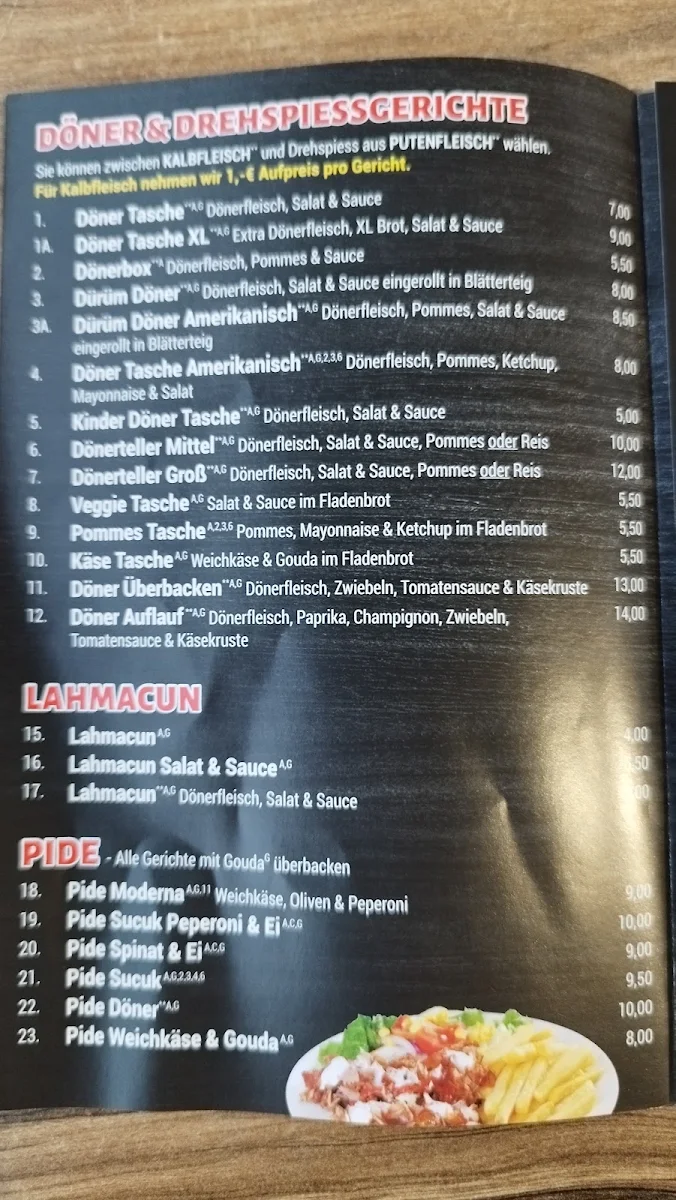 Speisekarte photo 6