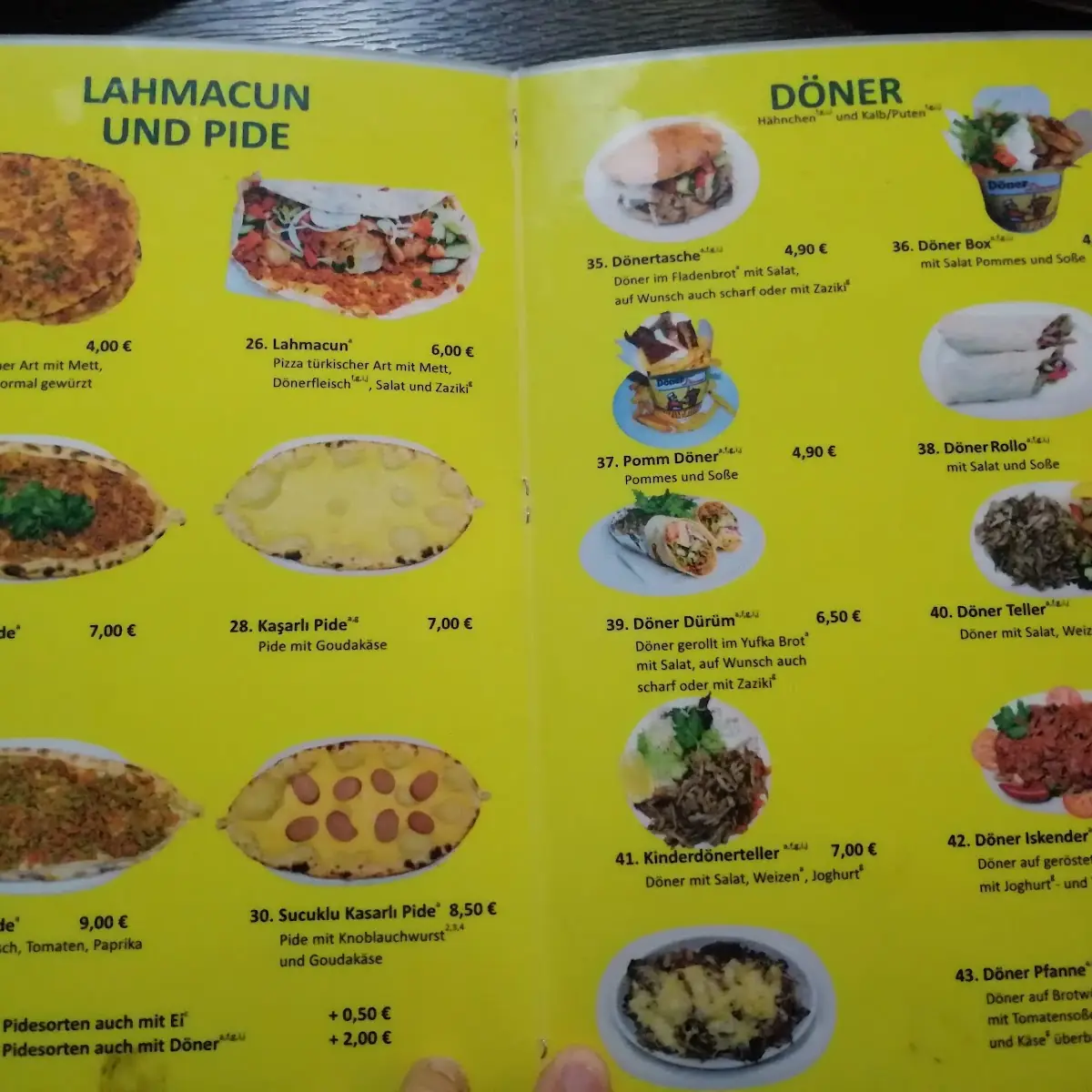 Speisekarte photo 1
