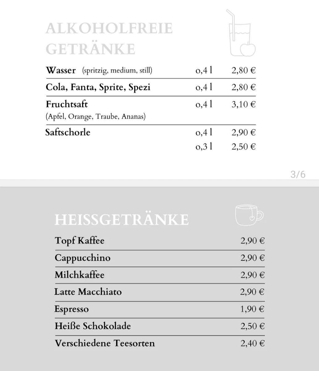 Speisekarte photo 2