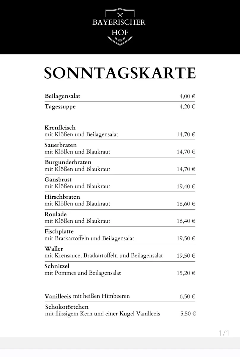 Speisekarte photo 5