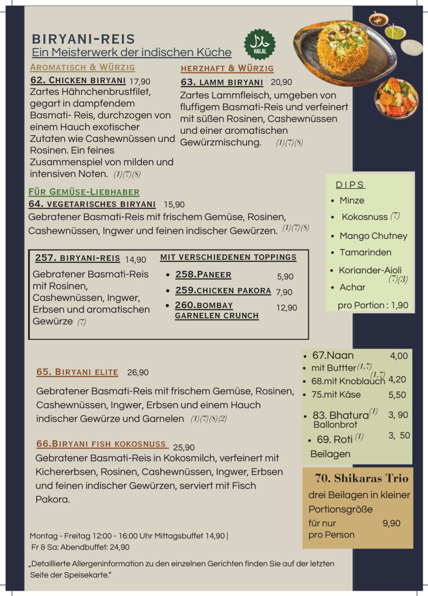 Speisekarte photo 9