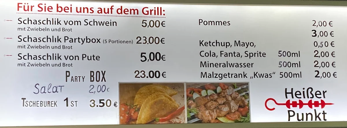 Speisekarte photo 1