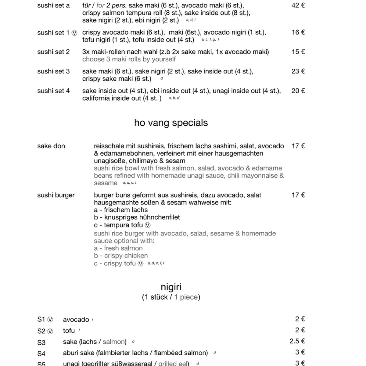 Speisekarte photo 7