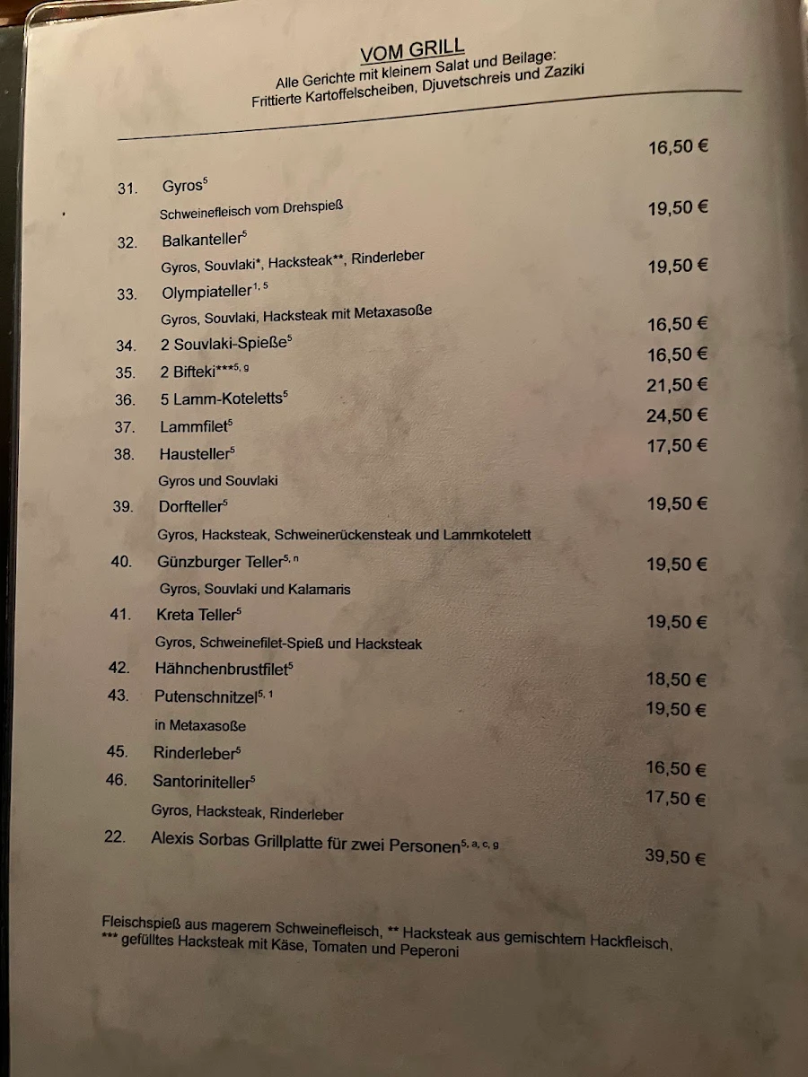 Speisekarte photo 6
