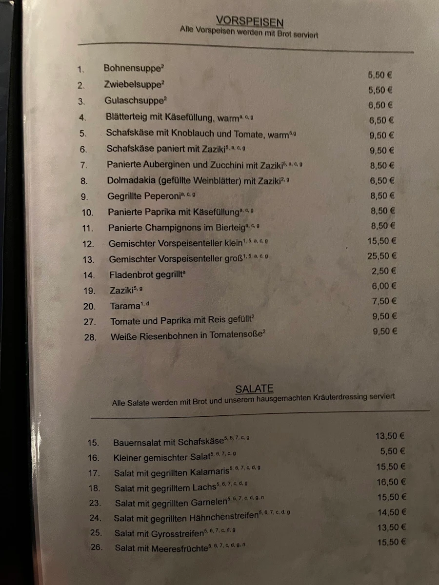 Speisekarte photo 7