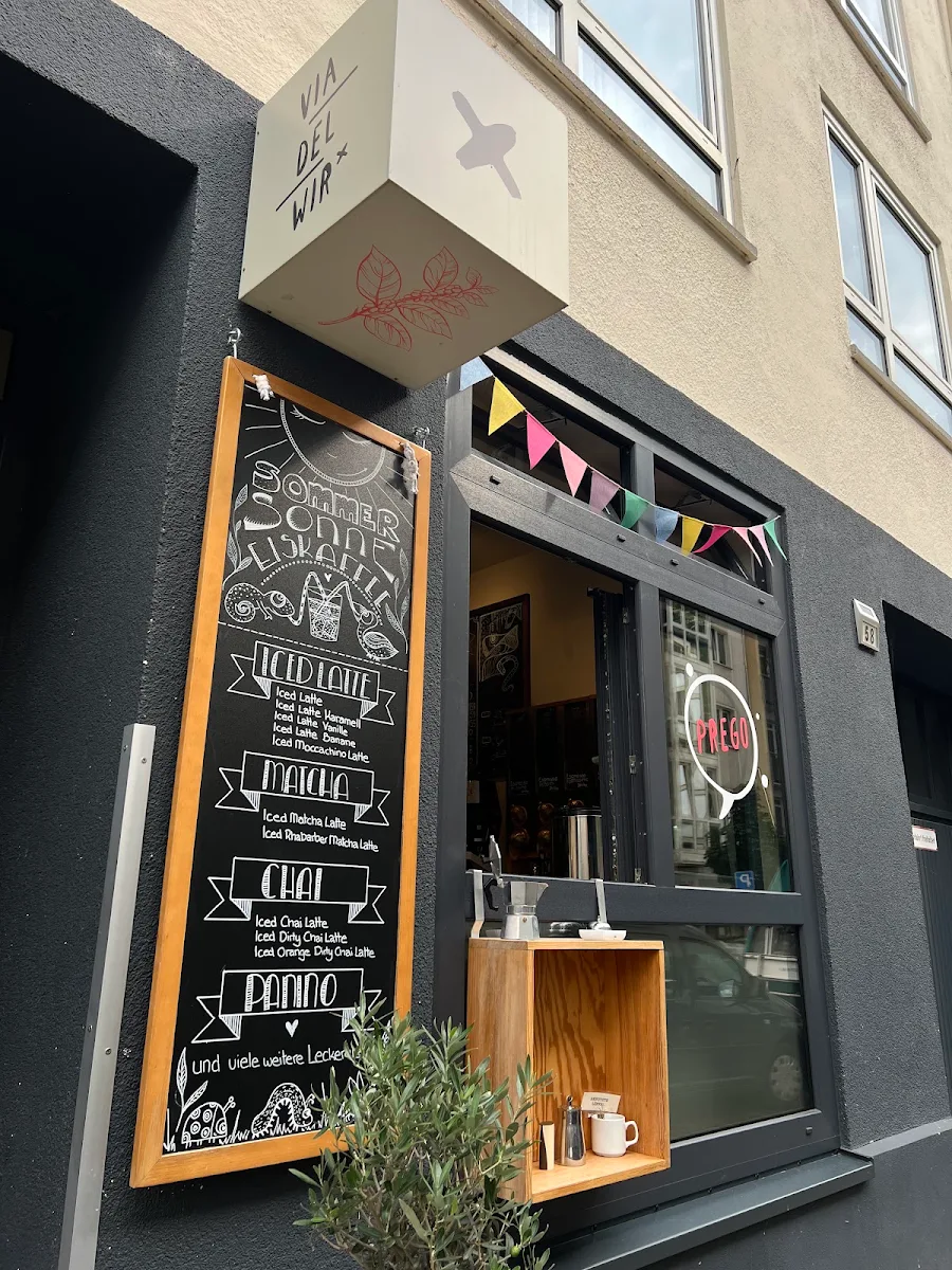 Speisekarte, VIA DEL WIR Neustadt – coffee & deli