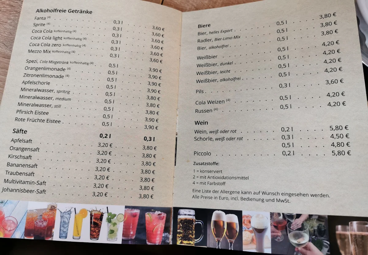 Speisekarte photo 1