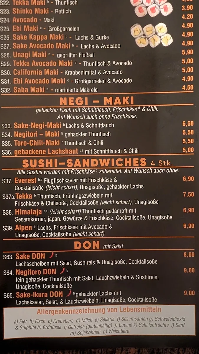Speisekarte photo 3