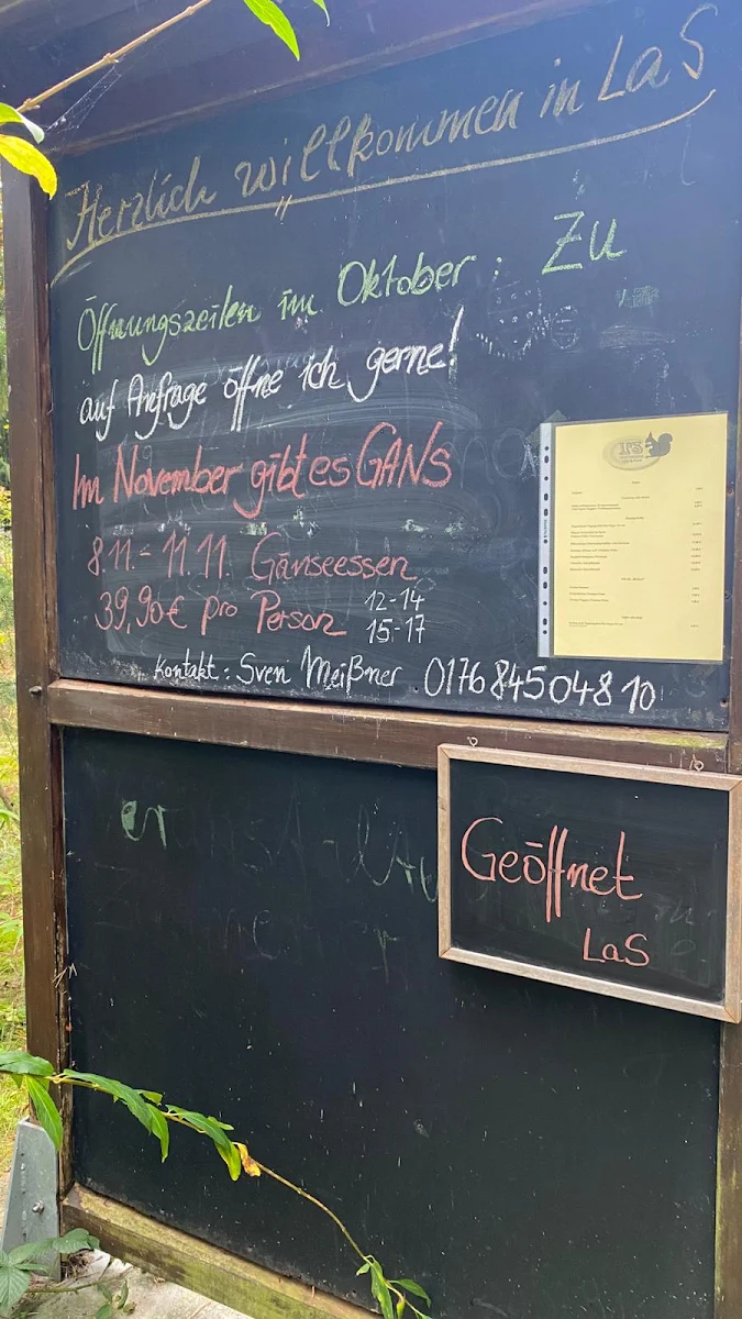 Speisekarte, Leistenhaus am See