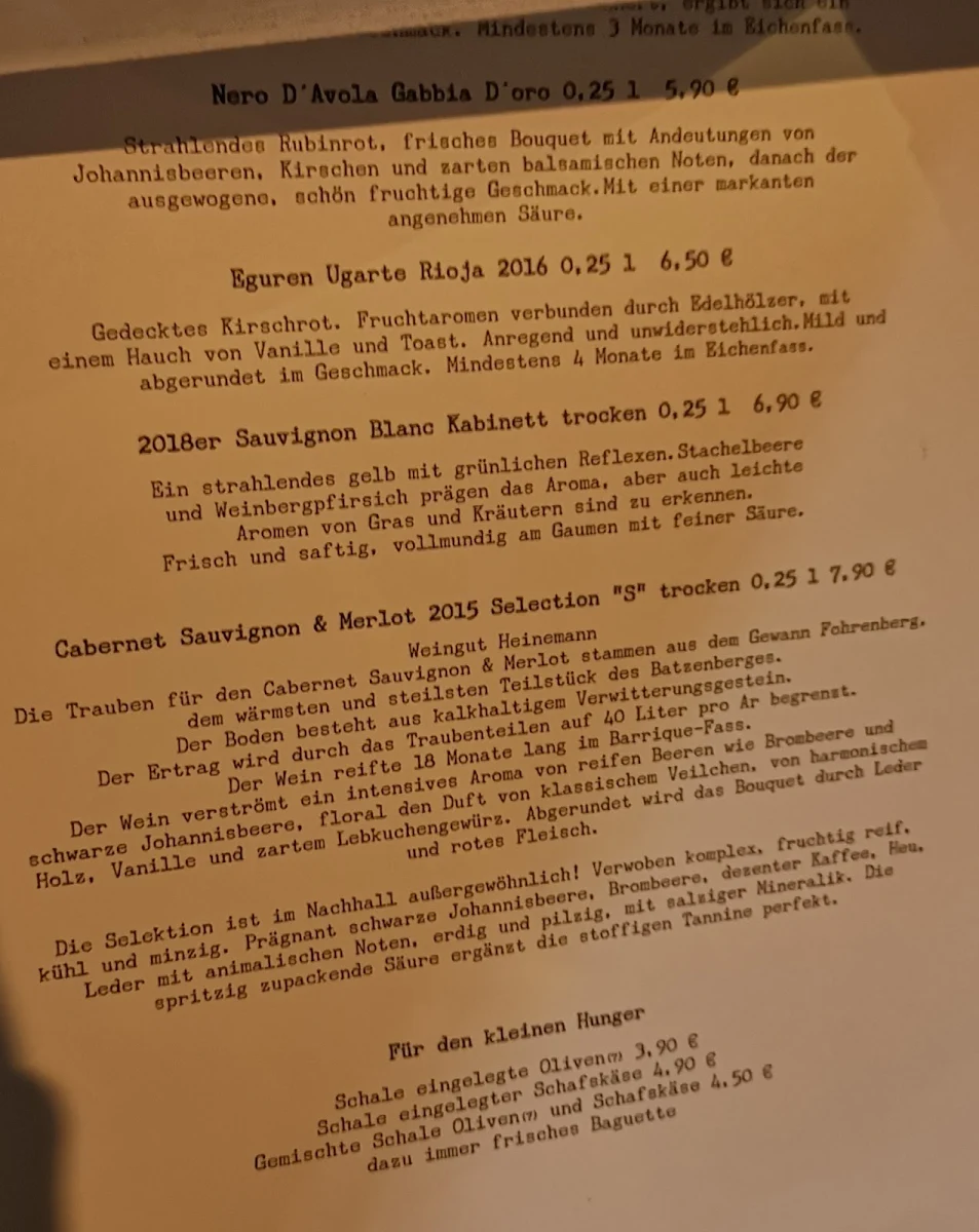 Speisekarte photo 3