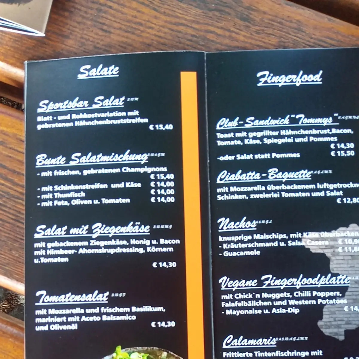 Speisekarte photo 3
