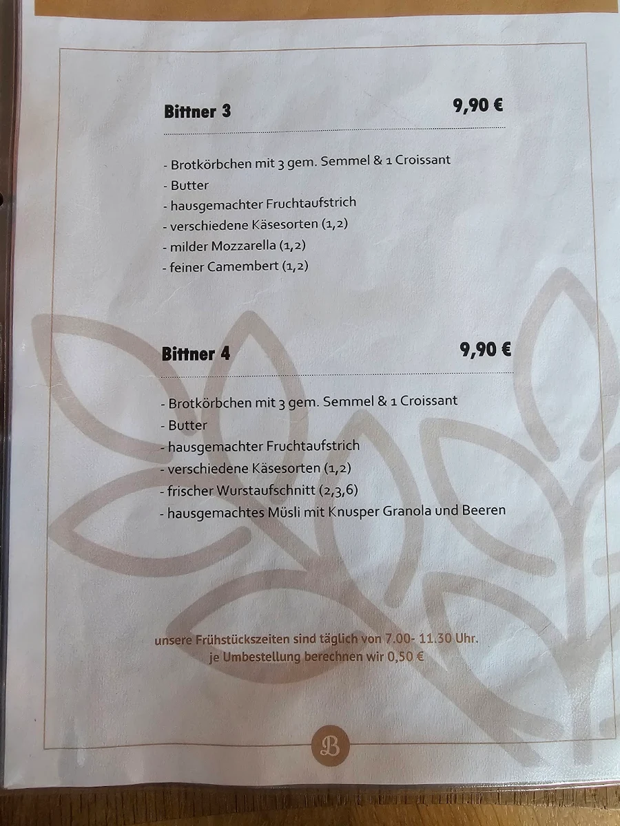 Speisekarte photo 2
