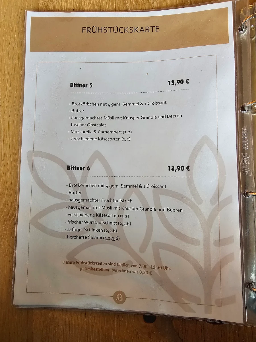 Speisekarte photo 3