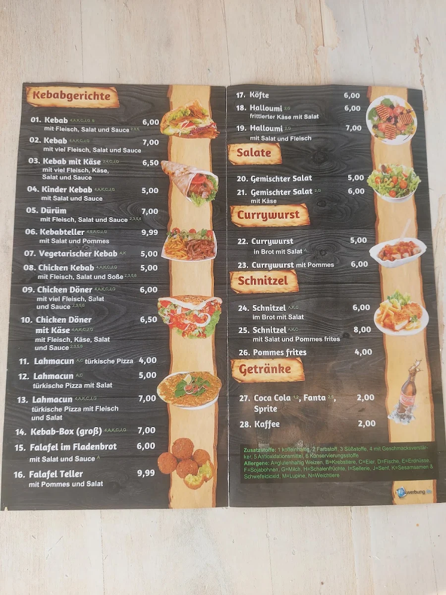 Speisekarte photo 2