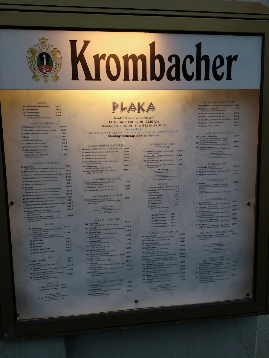 Speisekarte photo 2
