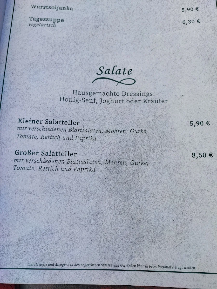 Speisekarte photo 3