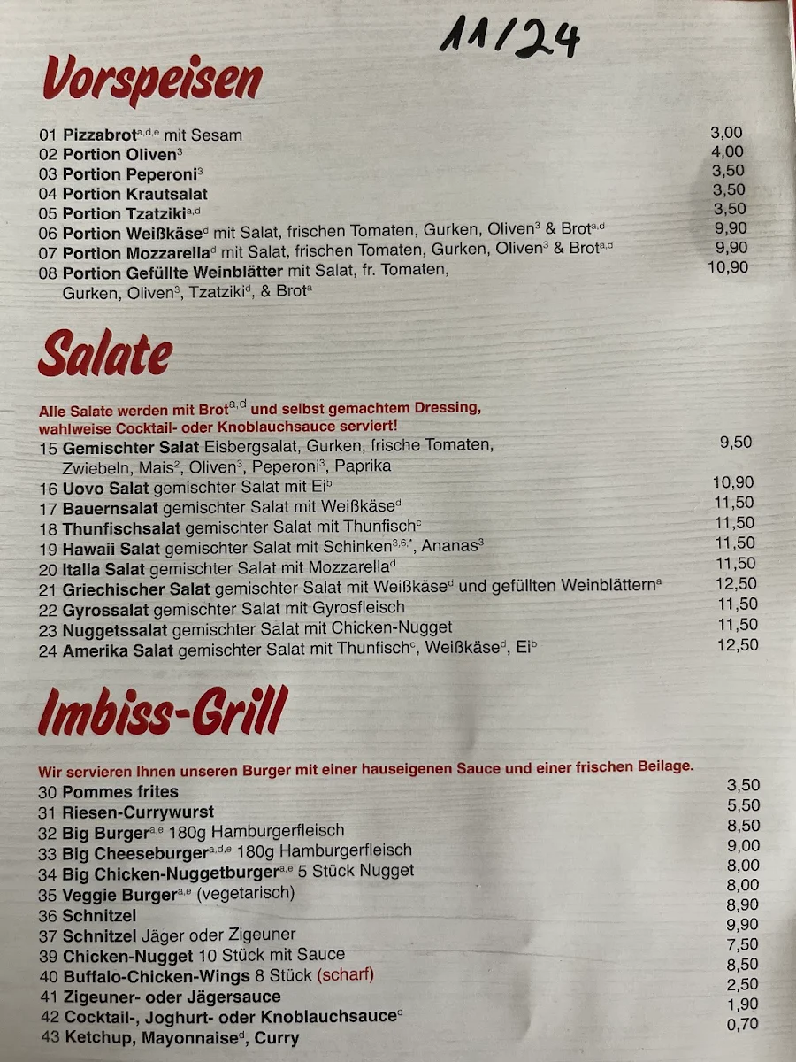 Speisekarte photo 1