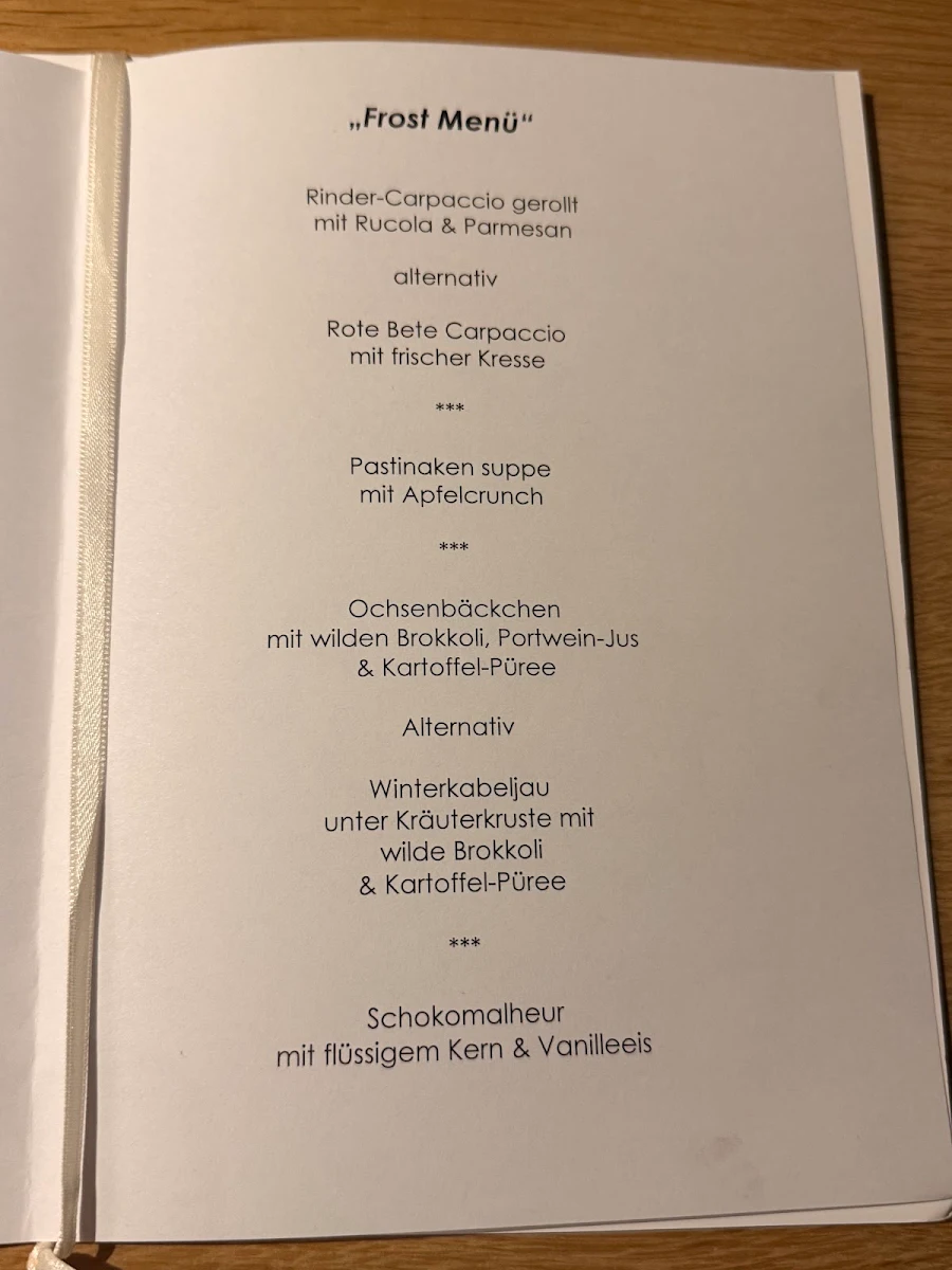 Speisekarte photo 1