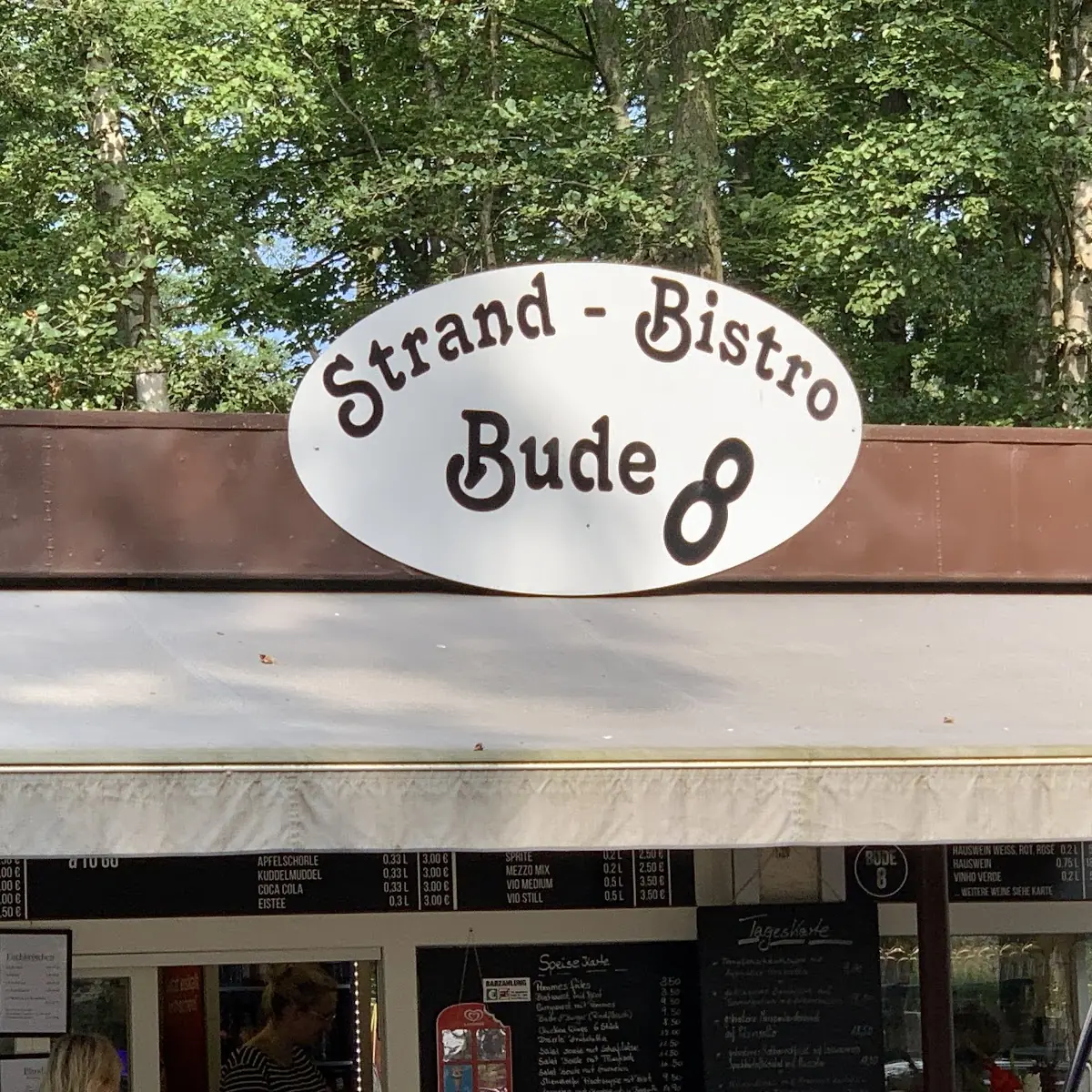 Speisekarte, Bude 8