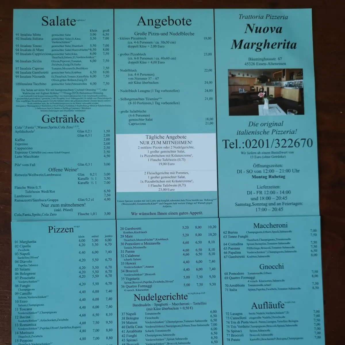 Speisekarte photo 1