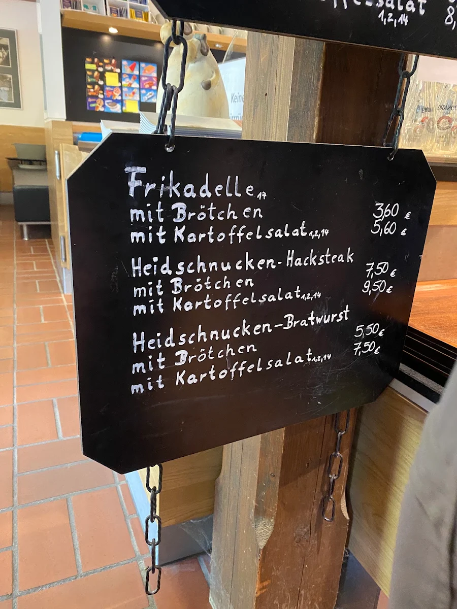 Speisekarte, Milchhalle Wilsede