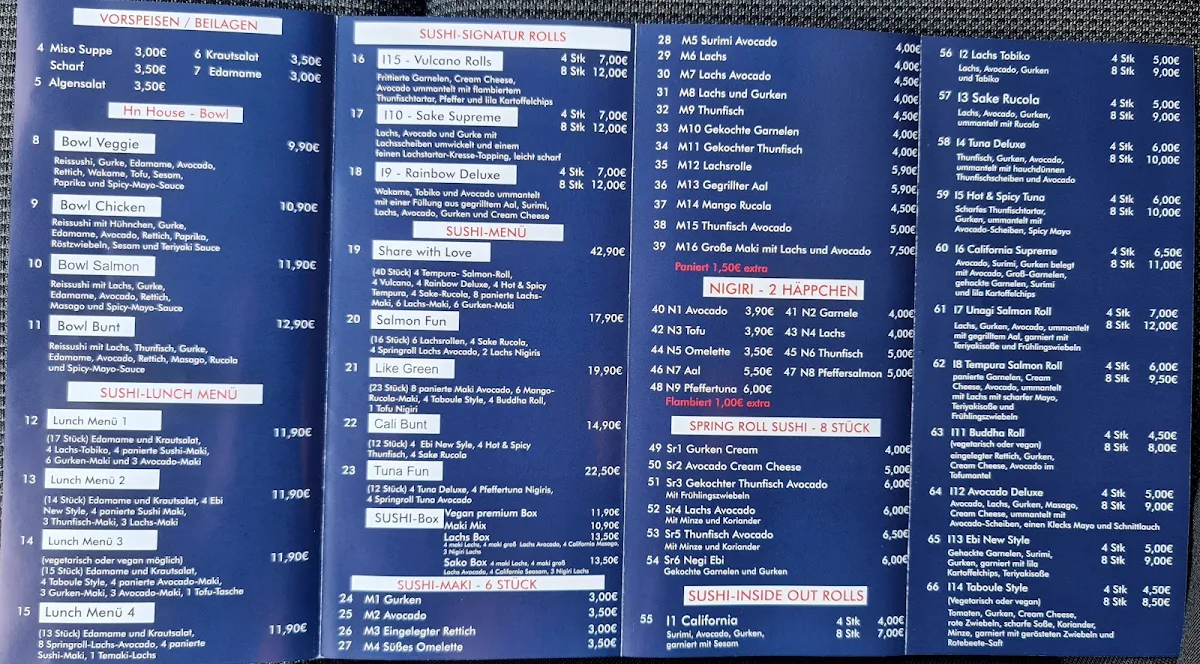 Speisekarte photo 2