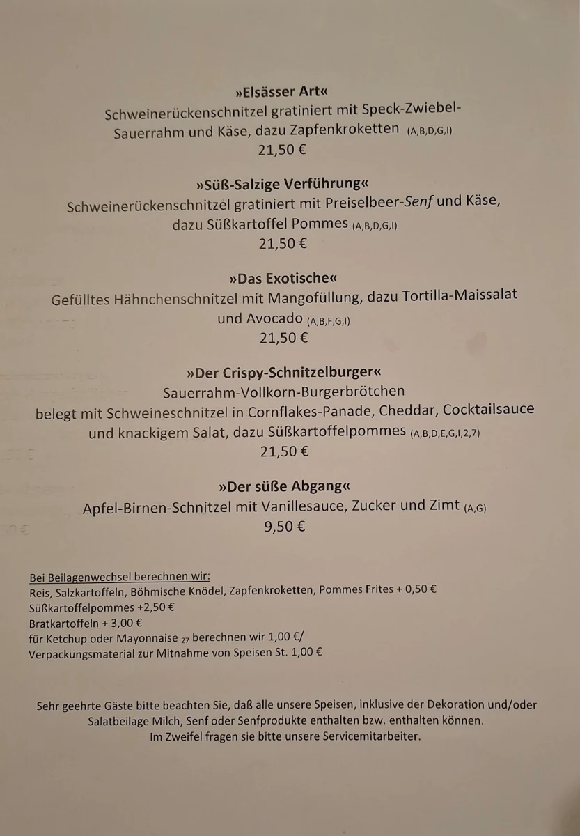 Speisekarte photo 1