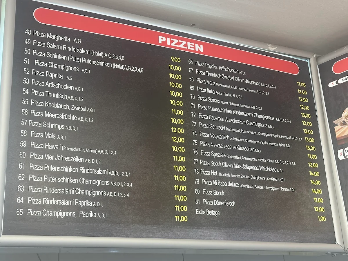 Speisekarte photo 1
