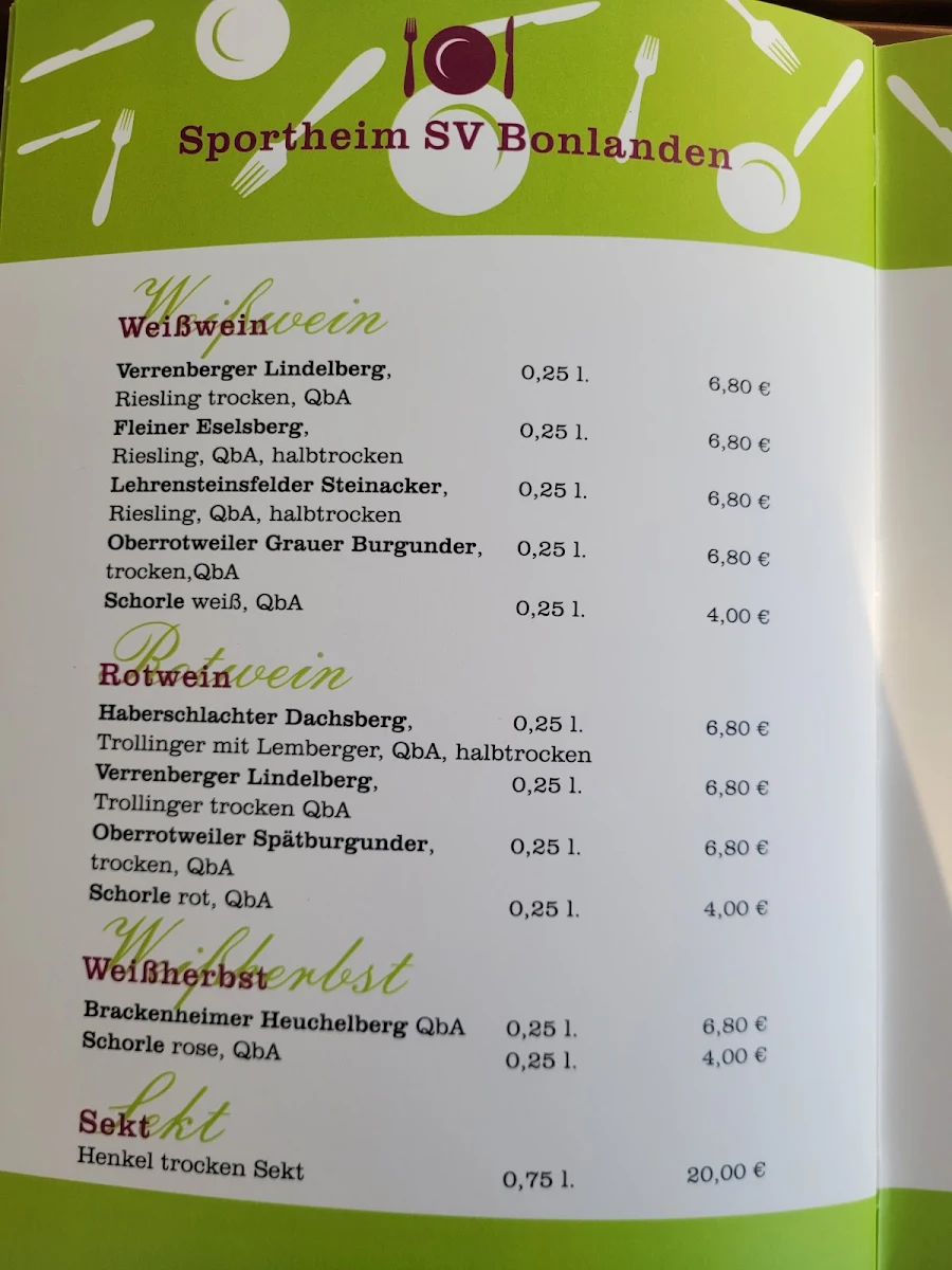 Speisekarte photo 4
