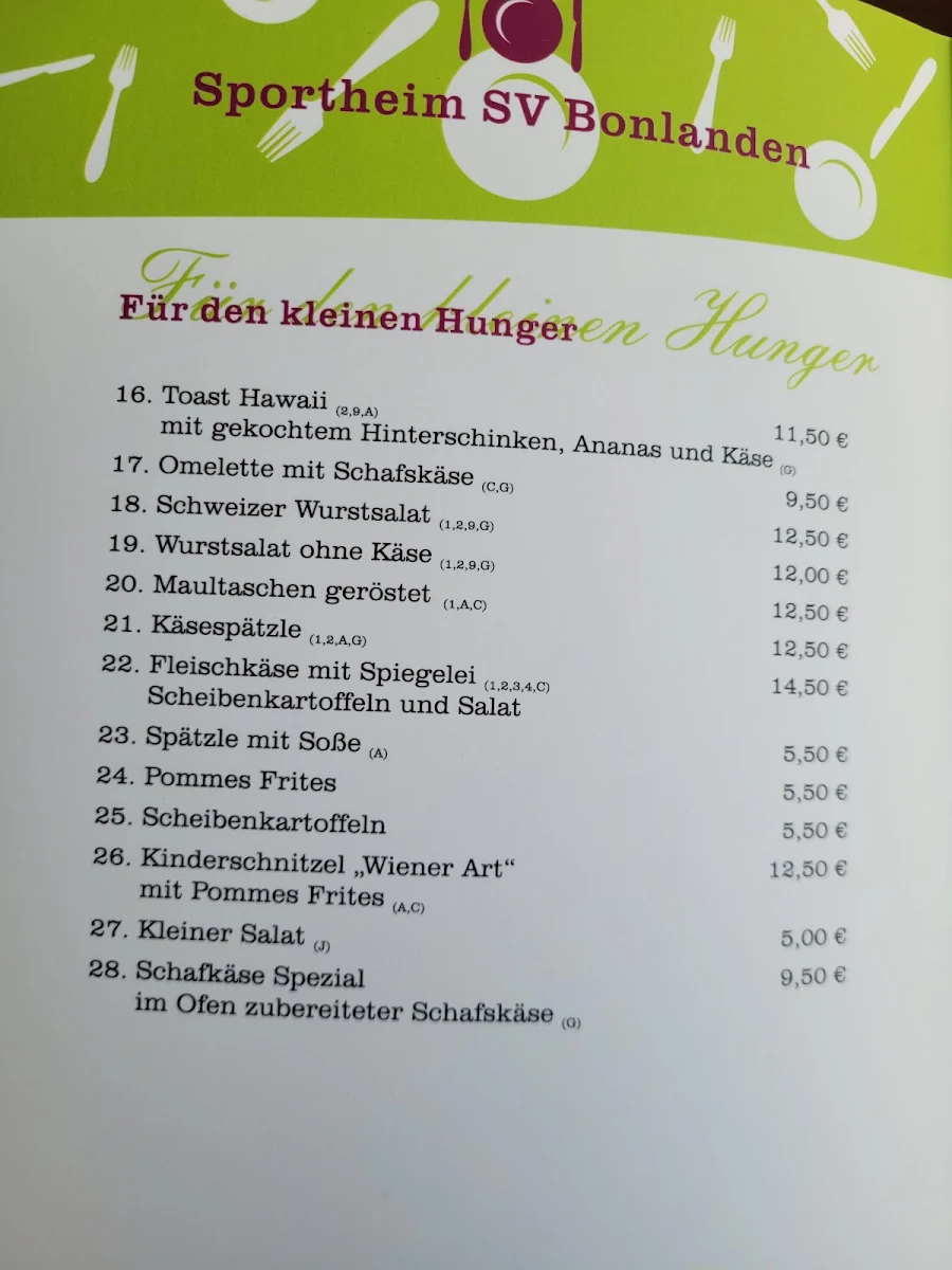 Speisekarte photo 7
