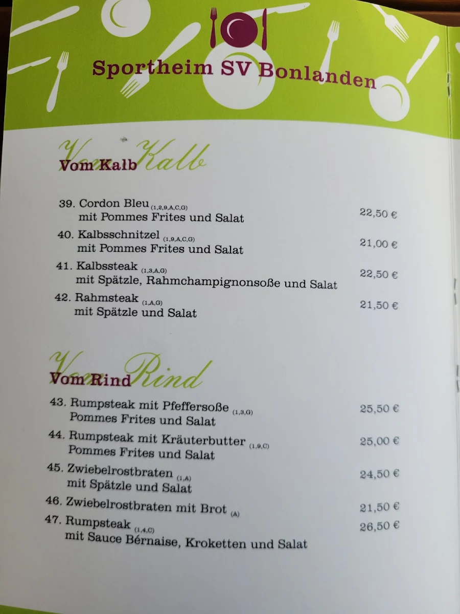 Speisekarte photo 9