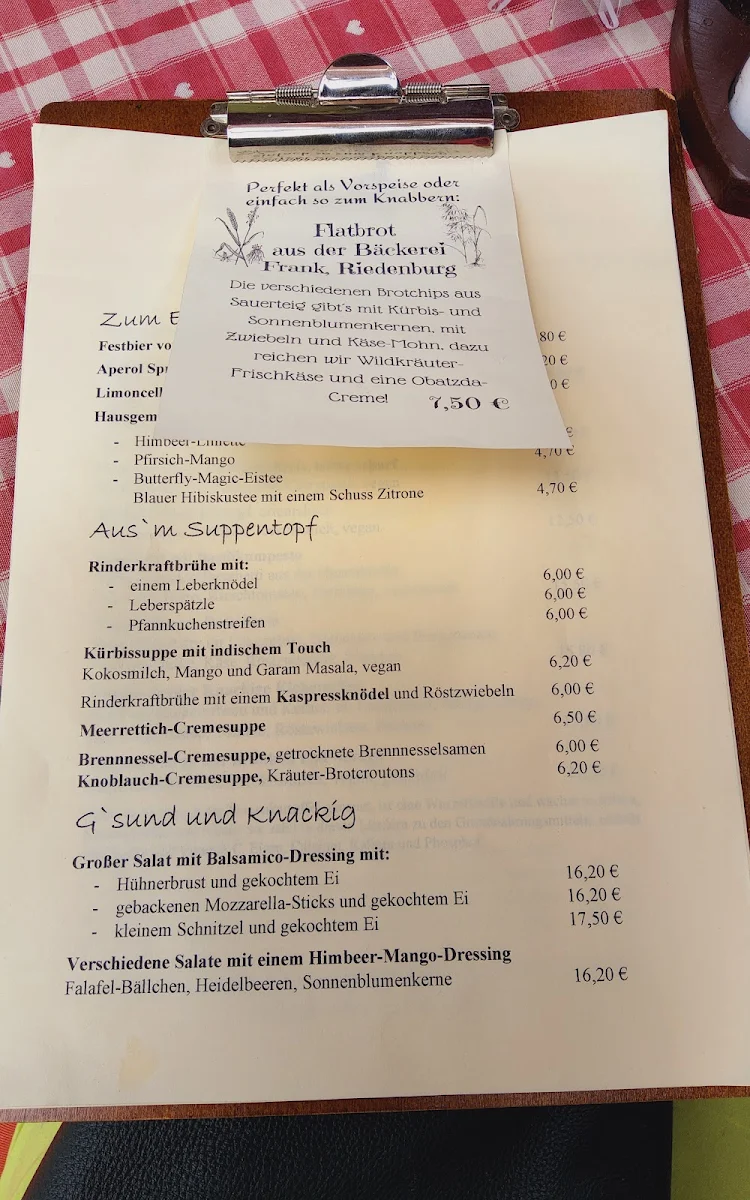 Speisekarte photo 2