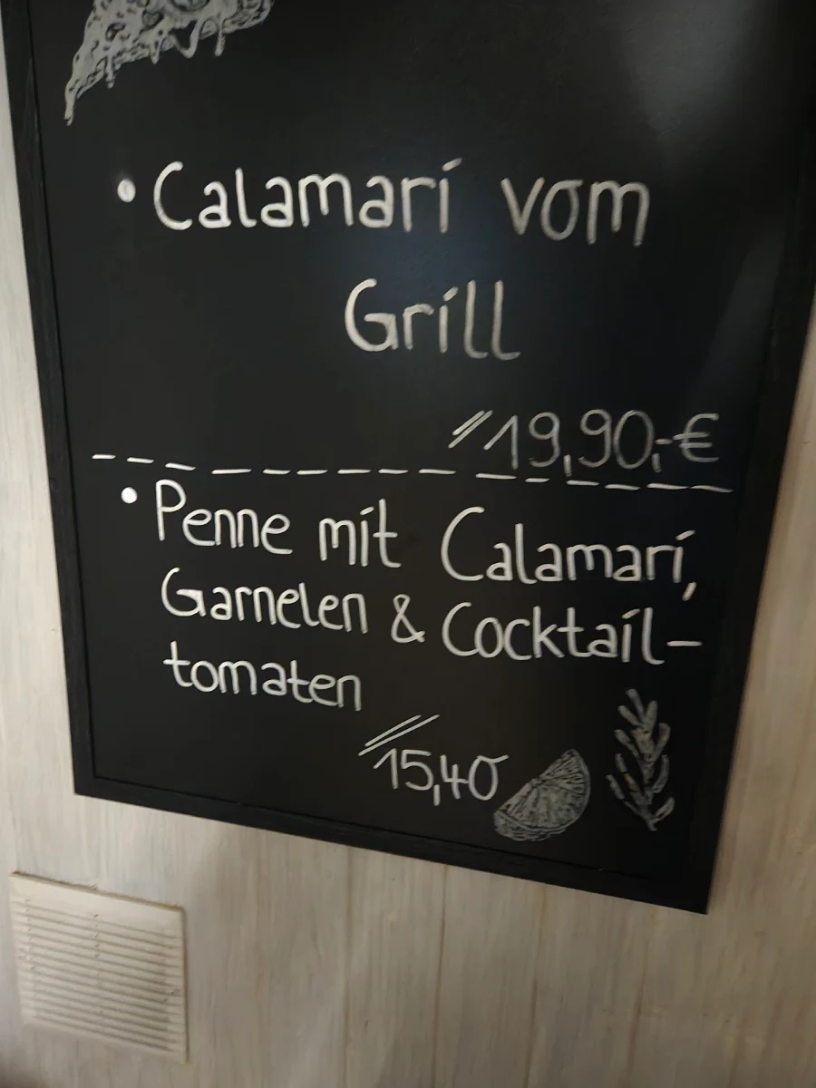 Speisekarte, Nimburger Stüble
