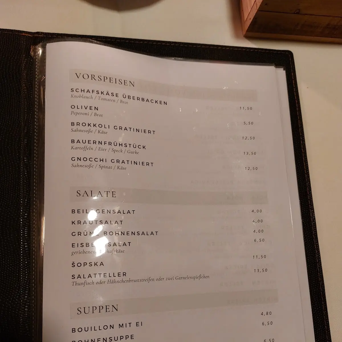 Speisekarte photo 6