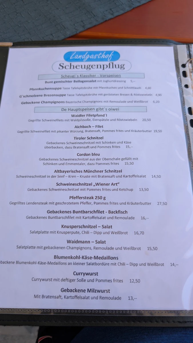 Speisekarte photo 3