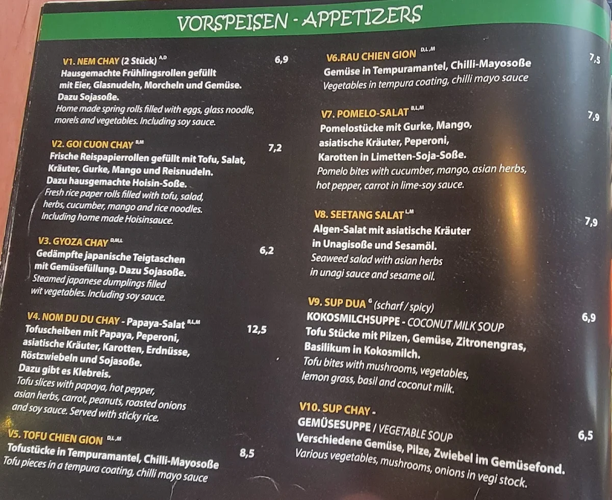 Speisekarte photo 2