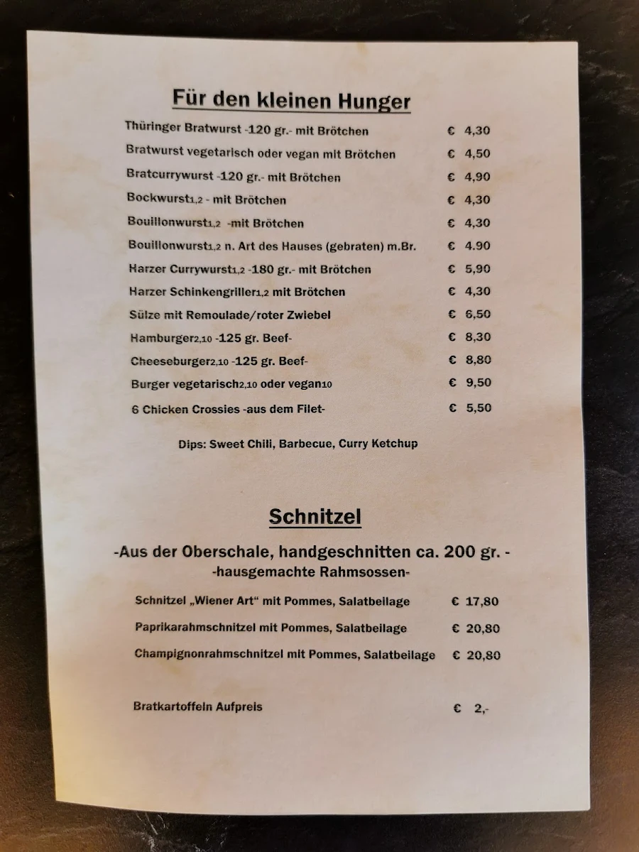 Speisekarte photo 3