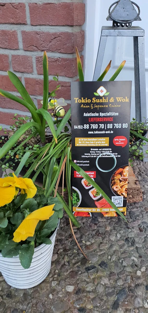 Speisekarte, Tokio Sushi & Wok