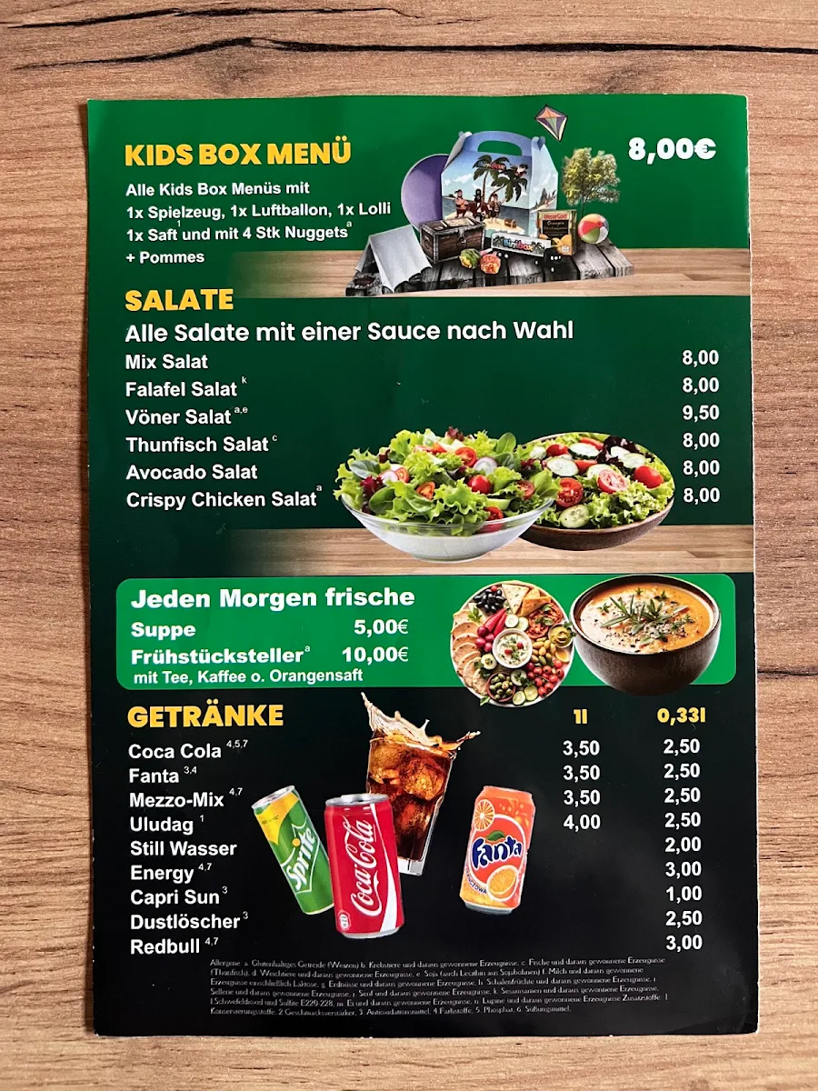 Speisekarte photo 3