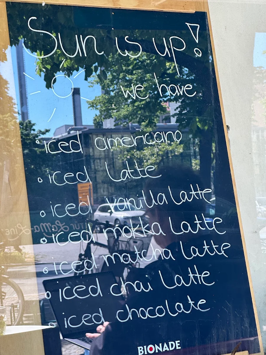 Speisekarte, Café Lama