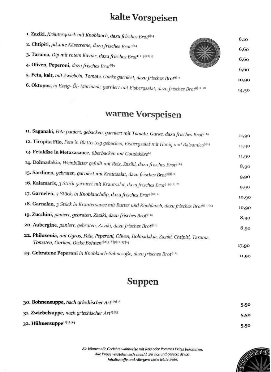 Speisekarte photo 9