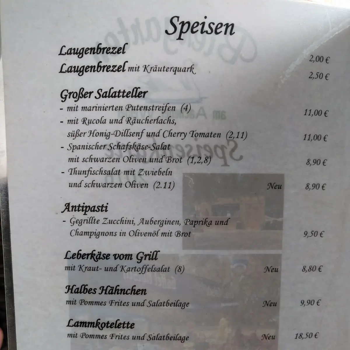 Speisekarte photo 10