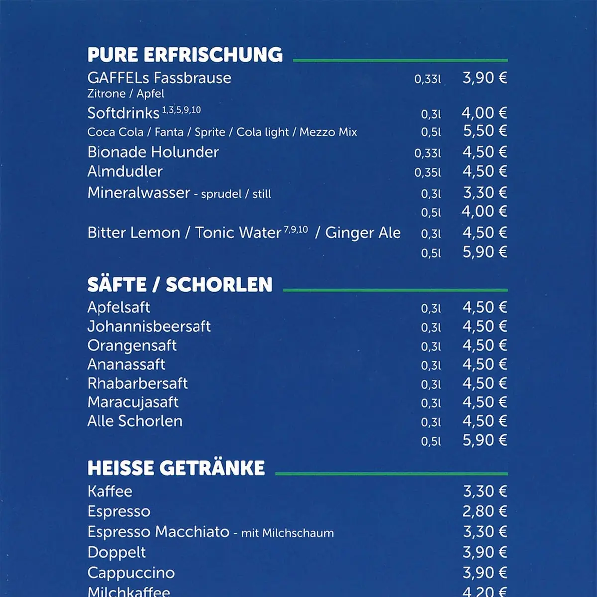 Speisekarte photo 2