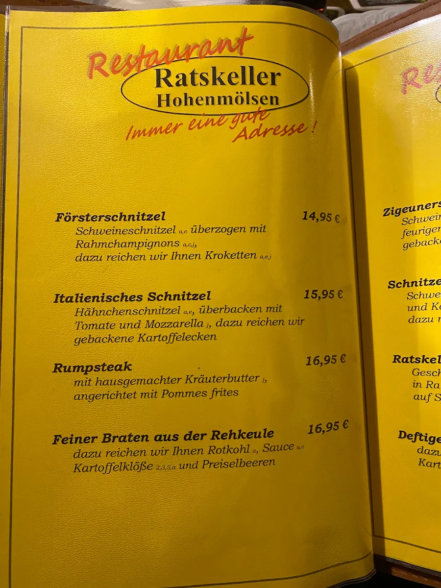 Speisekarte photo 1