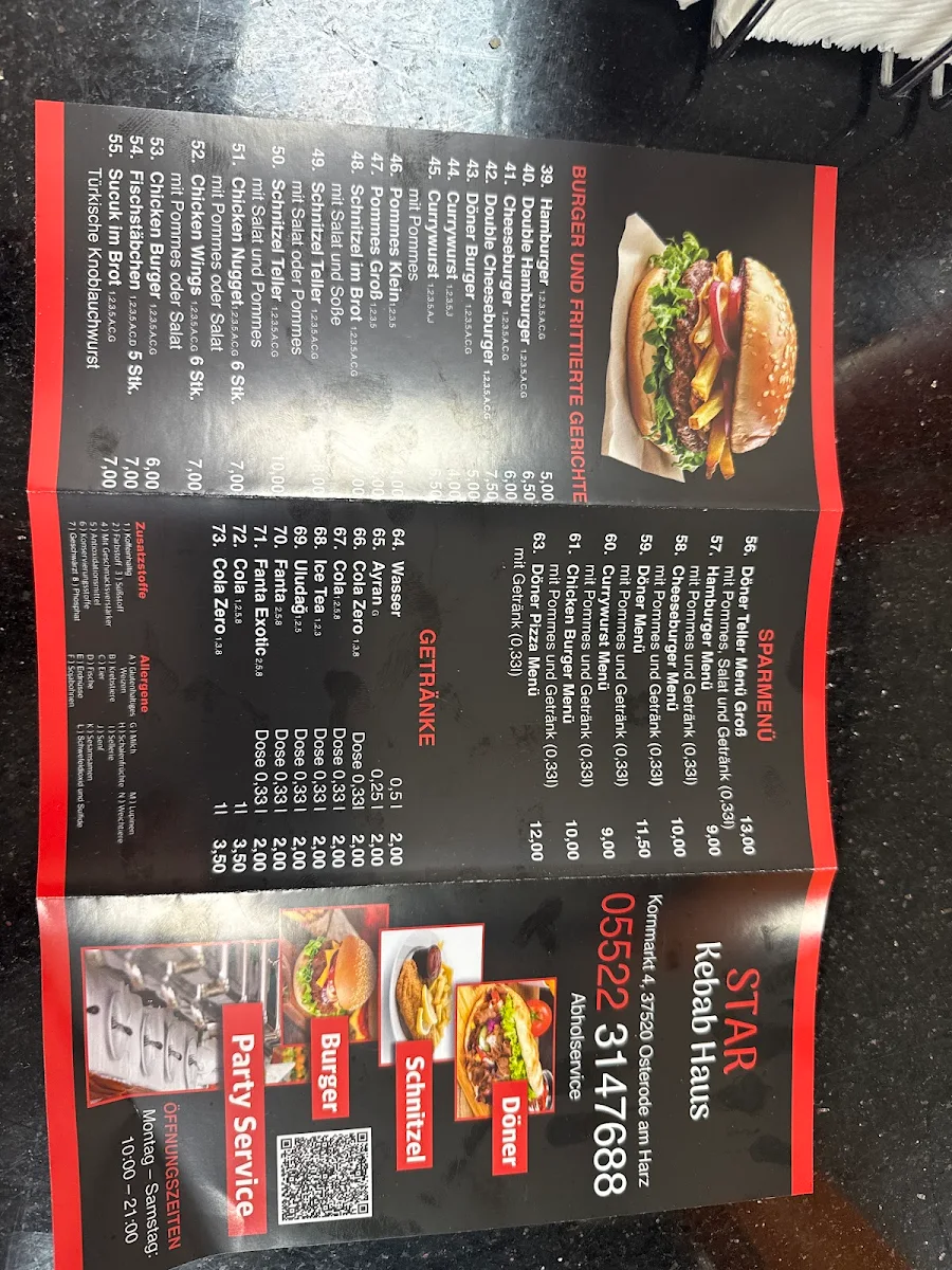 Speisekarte photo 2